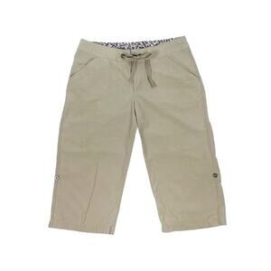 Columbia Khaki Arch Cap Knee Pants Women's Size 10
